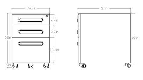 steel filing cabinet dimensions|typical filing cabinet drawer size.